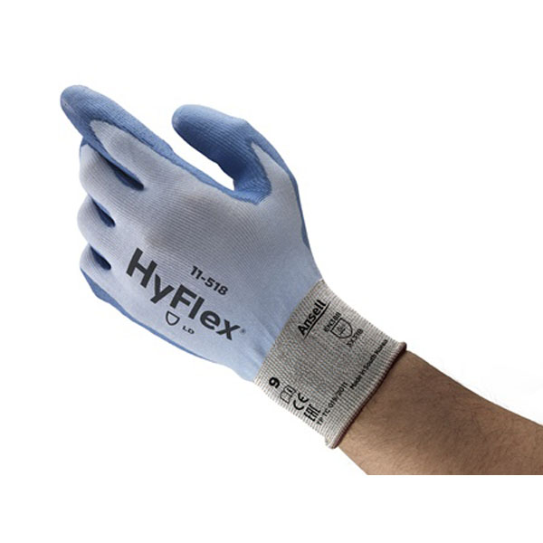 HyFlex 11-518 Ultralight Duty Cut B Glove - X/Small (6)
