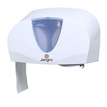 Jangro Micro & Mini Twin Toilet Roll Dispenser