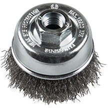 Klingspor BT600W Crimped Wire Cup Brush - 80mm