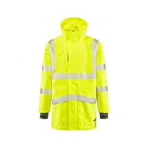 Leo EcoViz Clovelly Hi-Vis Anorak - Yellow - Small