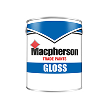 Macpherson Gloss Paint - 1L - Brilliant White