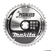 Makita Specialized TCT Circular Saw Blade - Wood - 190mm - 40