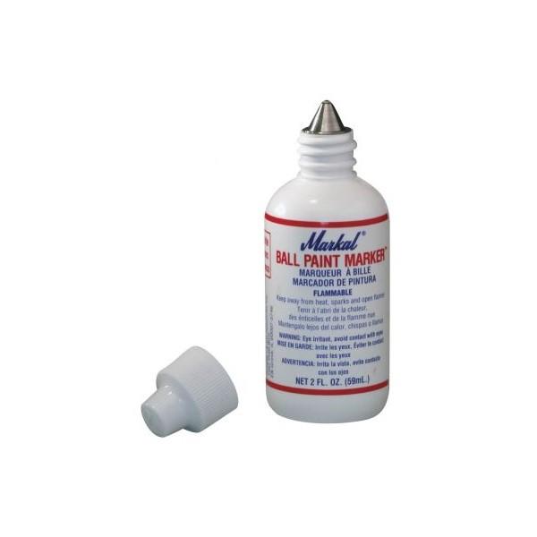 Markal Ballpoint Marker - White