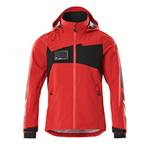 Mascot Accelerate Shell Jacket - Red/Black - Medium