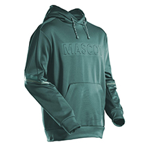 Mascot Fleece Hoodie - Forest Green - Medium