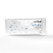 Medipal Patient Soft Dry Wipes - Pack of 100