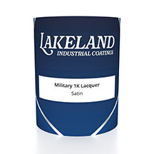 Lakeland Military 1K Lacquer - Satin - 1.0 Litre
