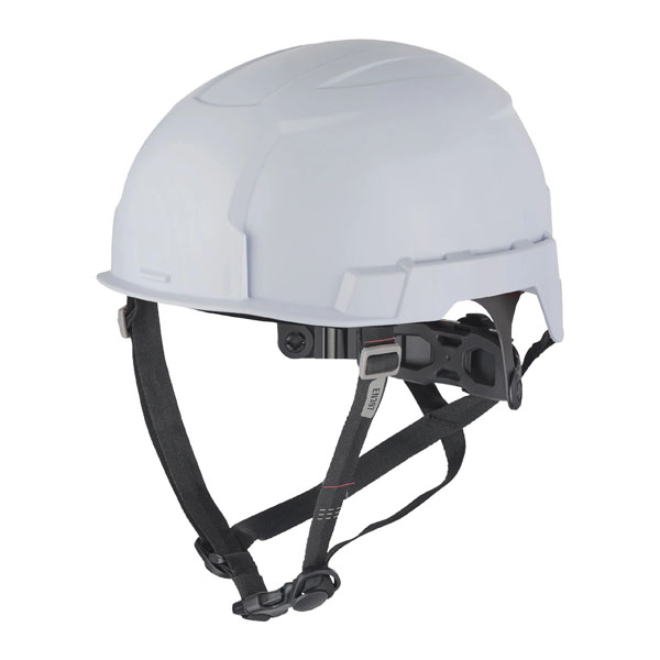 Milwaukee Bolt 200 Safety Helmet - Unvented - White