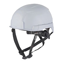 Milwaukee Bolt 200 Safety Helmet - Unvented - White