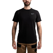 Milwaukee Hybrid Short Sleeve T-Shirt - Black - Small - Small