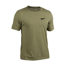 Milwaukee Hybrid Short Sleeve T-Shirt - Green - Small - Small
