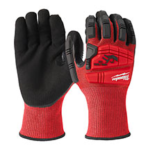 Milwaukee Impact Cut Gloves - Cut C - Large