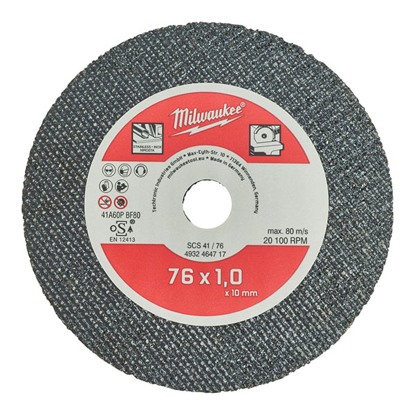 Milwaukee Thin Metal Cutting Disc - Pack of 5