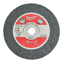 Milwaukee Thin Metal Cutting Disc - Pack of 5