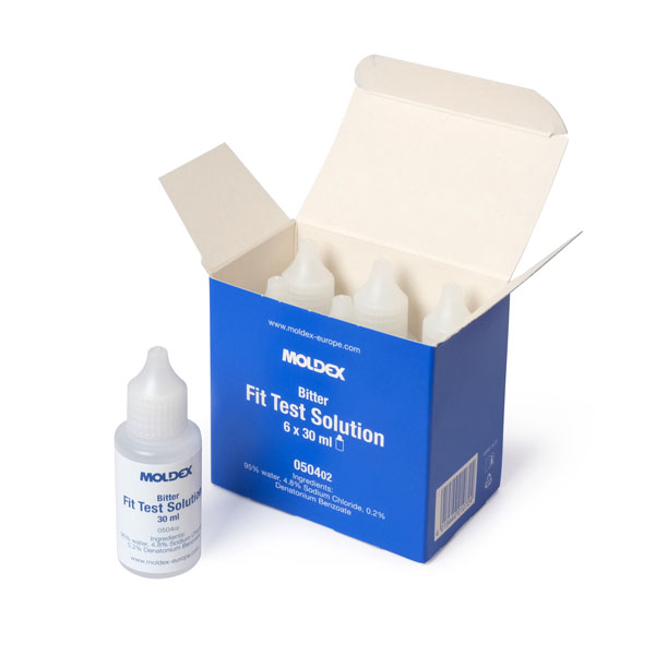 Moldex 30ml Bitter Fit Test Solution - Pack of 6