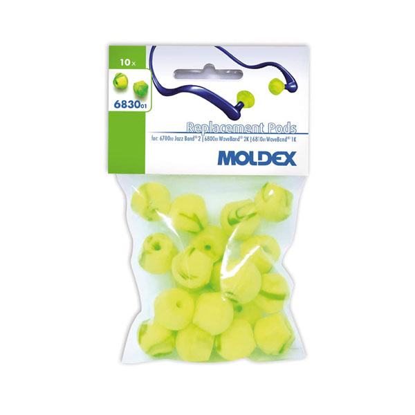 Moldex WaveBand Replacement Pods - 10 Pairs