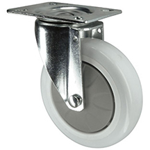 Nylon Swivel Castor - 75mm -150kg load capacity