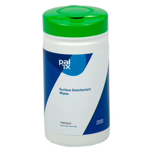 Pal TX Probe & Surface Disinfectant Wipes - Tub of 200