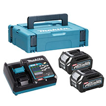 Makita 40V XGT Battery Kit - 2 x 2.5Ah Batteries