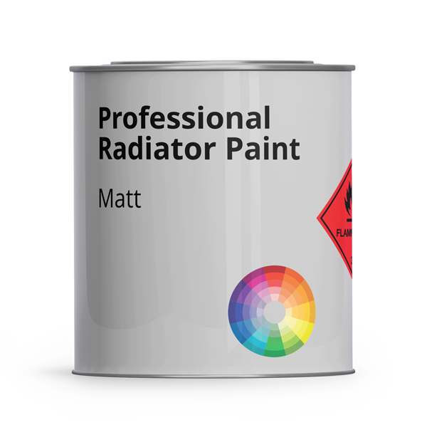 Professional Radiator Paint - Matt - 2.5 Litre