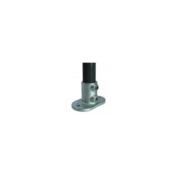 Fastclamp C12 Railing Base Flange - 25nb / 33.7mm tube size