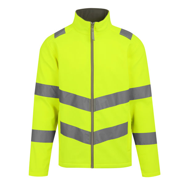 Regatta Pro Contract Hi-Vis Ablaze Softshell - Yellow - Small