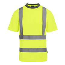 Regatta Pro Contract Hi-Vis T-Shirt - Yellow - Small