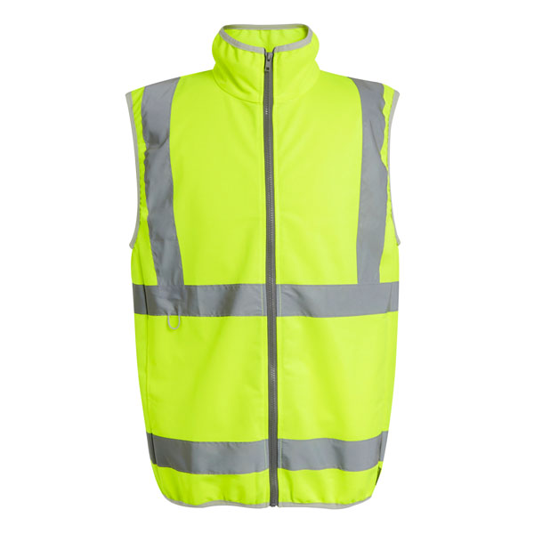 Regatta Pro Full Zip Hi-Vis Gilet - Yellow - Small