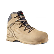 Rock Fall Dallas Nubuck Safety Boot - Honey - 7