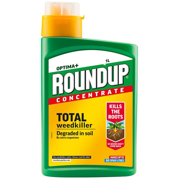 Roundup Optima Weed Killer Concentrate - 1L
