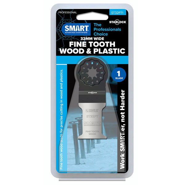 Smart 32mm Starlock Fine Tooth Wood Blade