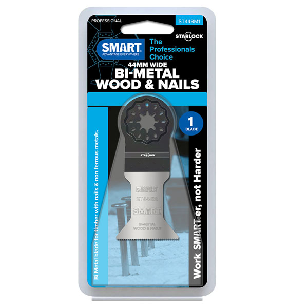 Smart 44mm Starlock Bi-Metal, Wood & Nails Blade