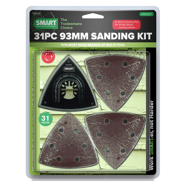 Smart Universal 31 Piece Complete Sanding Kit