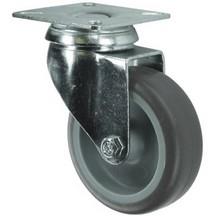 Rubber Swivel Castor - 50mm - 50kg load capacity