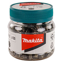 Makita Screw Bits - PZ2 - 25mm - 100