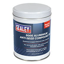 Sealey Aluminium Anti-Seize Compound Tin 500g