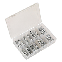 Sealey Grease Nipple Assortment - 115pc