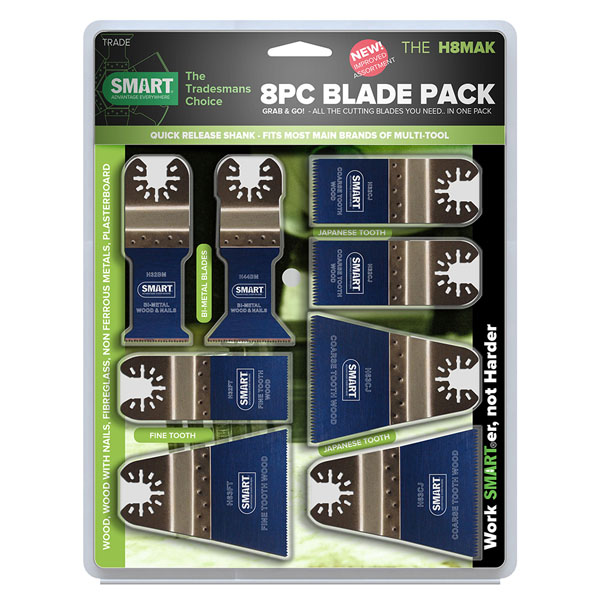Smart Universal Blade Pack - 8 Piece