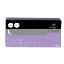 Jangro Premium Soft Vinyl Powder Free Gloves - Pack of 100 - Small