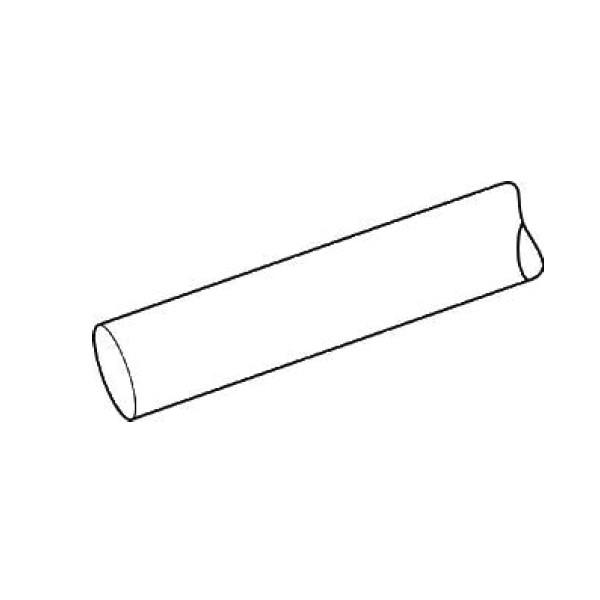 Soil Pipe - 110mm x 4m - Single Socket - Grey