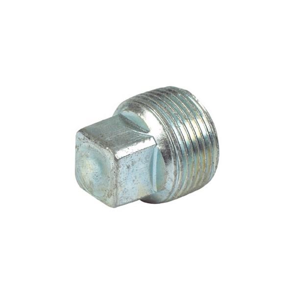 Solid Plug - 1/2'' - Galvanised