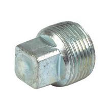 Solid Plug - 1/2'' - Galvanised