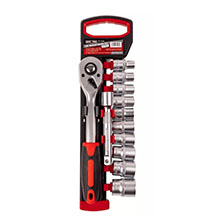 Spectre 1/2'' Ratchet and Socket Set - 12 Piece
