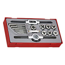 Teng Tools Tap and Die Set TT1 17 Pieces