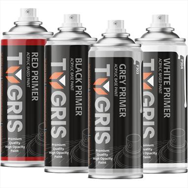 Tygris Aerosol Primer Paint - Grey