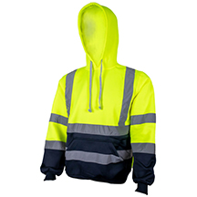 Unbreakable Sherman Hi-Vis Hoodie - Yellow - Medium