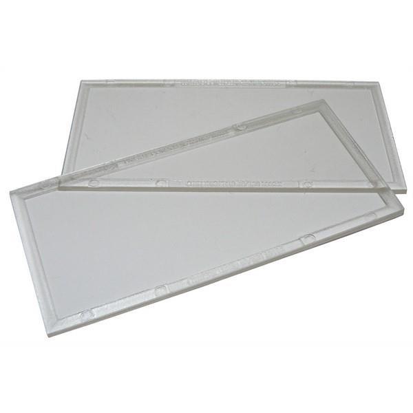 Weldability CR Type Outer Cover Lens - 4.1/4" x 2