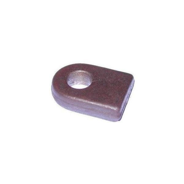 Weldable Gate Eye - 12mm - Flat Base