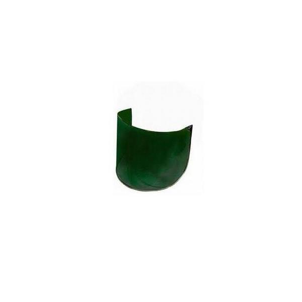 Pulsafe 8" Green Acetate Visor - Shade 1.7