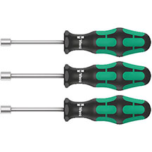 Wera 395 HO/3 Sanitary Nutdriver Set
